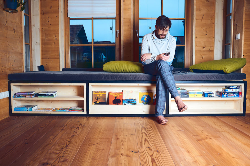 Individuelle Couch für zuhause